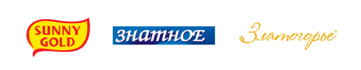SUNNY GOLD®,  ЗНАТНОЕ®, ЗЛАТОГОРЬЕ®